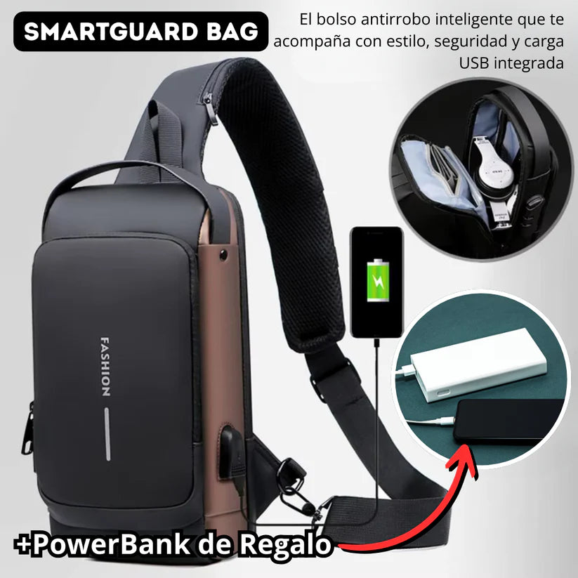 ®️ BOLSO ANTIRROBO IMPERMEABLE - EAGLEBAG F1®️